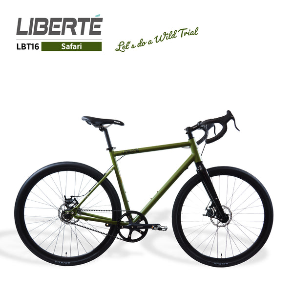 Liberté Single Speed Bike (LBT16 - Safari) | Bikepacking | XFIXXI – XFIXXI BIKES ONLINE STORE