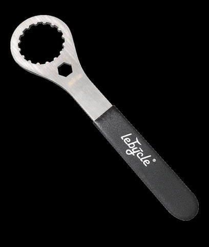 LEBYCLE Extended Handle Bottom Bracket Wrench (for 44 mm 16-notch BB) - by XFIXXI