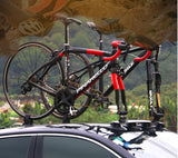 PALFA Suction Cup Roof Top Bike Carrier for 2 Bikes - XFIXXI - with bikes