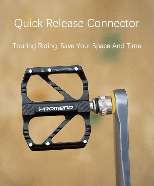 Quick Release Bike Pedals | Universal 9/16
