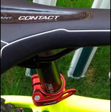 XFIXXI - Aluminum Quick Release Bicycle Seat Post Clamp - installation view