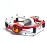 XFIXXI - Anti-Slip Dual Bearing Oversized Platform Pedals - side view