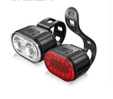 XFIXXI Compact LED Front and Rear Light Combo