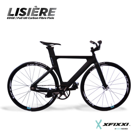 Lisiere Edge Full Carbon Fibre Fixie Bike - by XFIXXI Bikes Canada