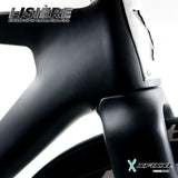 Lisiere Edge Full Carbon Fibre Fixie Bike - by XFIXXI Bikes Canada - frame front