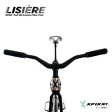Lisiere Edge Full Carbon Fibre Fixie Bike - by XFIXXI Bikes Canada - riser handle bar front