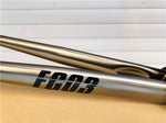 FG03 Chromoly Track Frame set with Carbon Fork - by xfixxi bikes