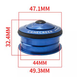 Sealed cartridge bearings for internal bearing headset 1-1-8 threadless