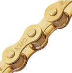 KMC S1 gold 1/2″ x 1/8″ 112 links-Bicycle Chain