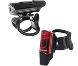 LifeLine Direct USB Safety Bike Light Set - by xfixxi bikes with mount