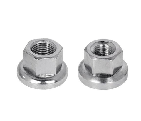 Stainless Steel Bicycle Pedal Nut Stainless Steel Track Bike Wheel