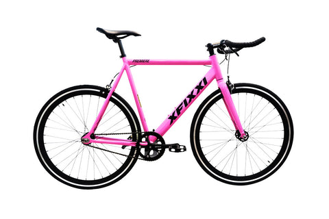 XFIXXI Première Urban Track Bike - XP05 - Shocking Pink - XFIXXI BIKES ONLINE SHOP